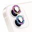 Microsonic Apple iPhone 12 Tekli Kamera Lens Koruma Camı Renkli