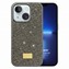 Microsonic Apple iPhone 14 Kılıf Cosmic Shine Koyu Gri