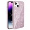 Microsonic Apple iPhone 13 Kılıf GlamGrip Luxe Pembe