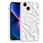 Microsonic Apple iPhone 15 Kılıf Rippledots Beyaz