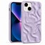 Microsonic Apple iPhone 15 Kılıf Rippledots Lila