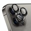 Microsonic Apple iPhone 15 Pro Max Tekli Kamera Lens Koruma Camı Siyah