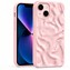 Microsonic Apple iPhone 15 Plus Kılıf Rippledots Pembe