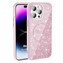 Microsonic Apple iPhone 14 Pro Max Kılıf GlamGrip Luxe Pembe