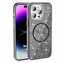 Microsonic Apple iPhone 14 Pro Max Kılıf GlamGrip Luxe Siyah