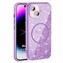 Microsonic Apple iPhone 15 Plus Kılıf GlamGrip Luxe Lila