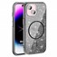 Microsonic Apple iPhone 15 Plus Kılıf GlamGrip Luxe Siyah