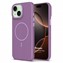 Microsonic Apple iPhone 15 Kılıf MagLeather Pro Lila