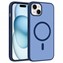 Microsonic Apple iPhone 15 Kılıf MagSmoke Neo Lacivert
