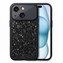 Microsonic Apple iPhone 15 Kılıf Ruby Sparkle Siyah