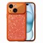 Microsonic Apple iPhone 15 Kılıf Ruby Sparkle Turuncu