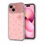 Microsonic Apple iPhone 15 Kılıf ShineGlam Luxe Rose
