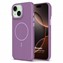 Microsonic Apple iPhone 15 Plus Kılıf MagLeather Pro Lila