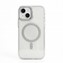 Microsonic Apple iPhone 15 Plus Kılıf SparkMag Luxe Gri