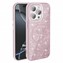 Microsonic Apple iPhone 15 Pro Max Kılıf GlamGrip Luxe Pembe