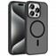 Microsonic Apple iPhone 15 Pro Max Kılıf MagSmoke Neo Siyah