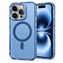 Microsonic Apple iPhone 15 Pro Max Kılıf SparkMag Luxe Mavi