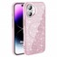 Microsonic Apple iPhone 16 Plus Kılıf GlamGrip Luxe Pembe