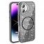 Microsonic Apple iPhone 16 Plus Kılıf GlamGrip Luxe Siyah