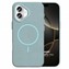 Microsonic Apple iPhone 16 Kılıf MagLeather Pro Mavi