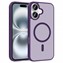 Microsonic Apple iPhone 16 Kılıf MagSmoke Neo Derin Mor