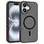 Microsonic Apple iPhone 16 Kılıf MagSmoke Neo Siyah