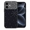 Microsonic Apple iPhone 16 Kılıf ShineGlam Luxe Siyah