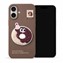 Microsonic Apple iPhone 16 Kılıf Stitched Puppy Plush Doughnut