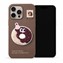 Microsonic Apple iPhone 16 Pro Kılıf Stitched Puppy Plush Doughnut