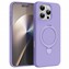 Microsonic Apple iPhone 16 Pro Kılıf Aura Stant MagSafe Lila