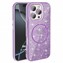 Microsonic Apple iPhone 16 Pro Kılıf GlamGrip Luxe Lila