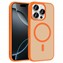 Microsonic Apple iPhone 16 Pro Kılıf MagSmoke Neo Turuncu