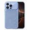 Microsonic Apple iPhone 16 Pro Max Kılıf Ruby Sparkle Mavi