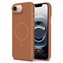 Microsonic Apple iPhone 16e Kılıf MagLeather Pro Kahverengi