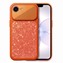 Microsonic Apple iPhone 16e Kılıf Ruby Sparkle Turuncu