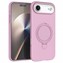 Microsonic Apple iPhone 17 Air Kılıf Aura Stant MagSafe Pembe