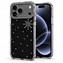 Microsonic Apple iPhone 17 Pro Kılıf ShineGlam Luxe Siyah