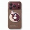 Microsonic Apple iPhone 17 Pro Kılıf Stitched Puppy Plush Doughnut