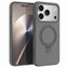 Microsonic Apple iPhone 17 Pro Kılıf Aura Stant MagSafe Gri