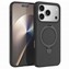 Microsonic Apple iPhone 17 Pro Kılıf Aura Stant MagSafe Siyah