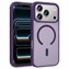 Microsonic Apple iPhone 17 Pro Kılıf MagSmoke Neo Derin Mor