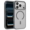 Microsonic Apple iPhone 17 Pro Kılıf MagSmoke Neo Gri