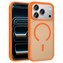 Microsonic Apple iPhone 17 Pro Kılıf MagSmoke Neo Turuncu