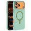 Microsonic Apple iPhone 17 Pro Kılıf Pastello MagSafe Turkuaz