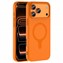 Microsonic Apple iPhone 17 Pro Kılıf Pastello MagSafe Turuncu