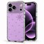 Microsonic Apple iPhone 17 Pro Max Kılıf ShineGlam Luxe Pembe