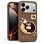 Microsonic Apple iPhone 17 Pro Max Kılıf Stitched Puppy Plush Doughnut
