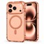 Microsonic Apple iPhone 18 Pro Kılıf SparkMag Luxe Turuncu