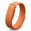 Microsonic Google Fitbit Air Kordon Hasırlı Kordon Woven Sport Loop Turuncu