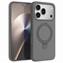 Microsonic Honor 600 Pro 5G Kılıf Aura Stant MagSafe Gri